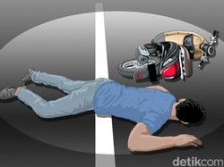 Hilang Nyawa Dua Pelajar di Jalan Raya Sumedang