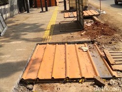 Pembongkaran Trotoar Cikini Jadi Sorotan, Begini Kondisinya Sekarang