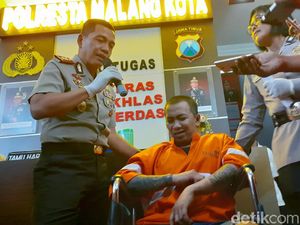 Otak Pelarian Tahanan Polresta Malang Kota Kabur karena Kangen Anak Otak Pelarian Tahanan Polresta Malang Kota Kabur karena Kangen Anak