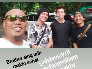 Datangi Lokasi Syuting, Dylan Carr Kangen Akting? Datangi Lokasi Syuting, Dylan Carr Kangen Akting?