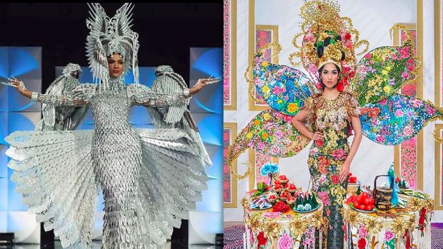 Miss Filipina Gazini Ganados dan Miss Malaysia Shweta Sekhon