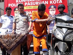 DPO Begal Motor Bermodus Sebagai Polisi Ditembak Kakinya