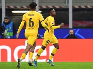 Ansu Fati Ukir Sejarah di Liga Champions