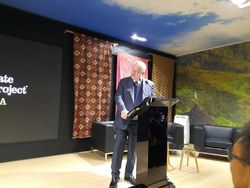 Bicara di Paviliun Indonesia, Al Gore Singgung Kebakaran Hutan Bicara di Paviliun Indonesia, Al Gore Singgung Kebakaran Hutan
