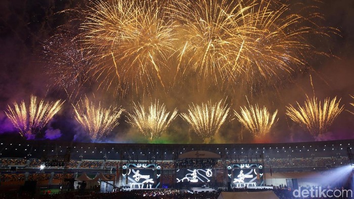 Closing ceremony SEA Games 2019 Filipina di Clark. (Grandyos Zafna/detikSport) Closing ceremony SEA Games 2019 Filipina di Clark. (Grandyos Zafna/detikSport)
