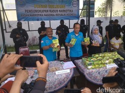 Ada Sekitar 70 Kg Sabu yang Ditemukan BNN dalam Penggerebekan di Medan