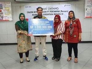 Pertamina Kucurkan Dana Rp 1,2 Miliar ke 48 UMKM di Jabar