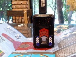 Bodycam di Seragam Polantas Polda Metro Bisa Live Streaming-Merekam 20 Jam