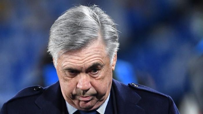 Carlo Ancelotti dipecat sebagai pelatih Napoli. (Foto: Tiziana Fabi / AFP Photo)