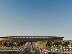 Desain Baru Stadion Mattoanging Terinspirasi Kapal Pinisi-Tenun Bugis