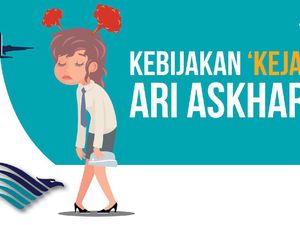 Kebijakan Kejam Ari Askhara ke Awak Kabin Garuda
