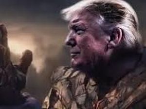 Donald Trump Jadi Thanos, Komikus Marvel Murka Donald Trump Jadi Thanos, Komikus Marvel Murka