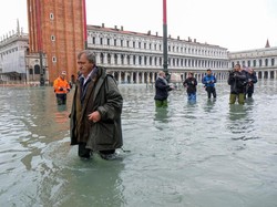 Setelah Dihantam Banjir, Venesia Sepi Turis
