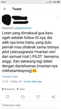 Cuitan salah satu netizen soal sosok Lorenz