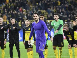 Kalahkan Slavia Praha 2-1, Dortmund Lolos ke 16 Besar Kalahkan Slavia Praha 2-1, Dortmund Lolos ke 16 Besar