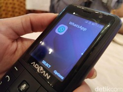 Advan-Indosat Rilis HP Jadul yang Bisa WhatsApp