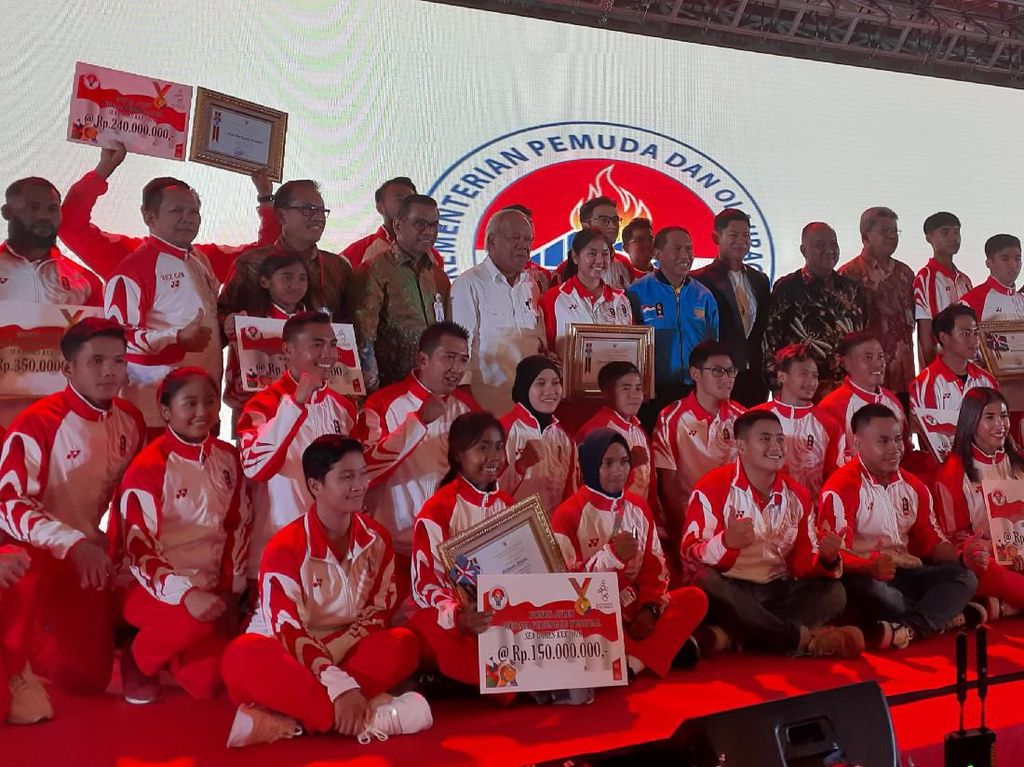 Bonus SEA Games Naik, Peraih Emas Dapat Rp 500 Juta Bonus SEA Games Naik, Peraih Emas Dapat Rp 500 Juta