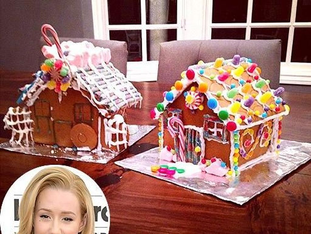 Kreatif! Kelly Jenner dan Iggy Azalea Bikin Kreasi Gingerbread House Kreatif! Kelly Jenner dan Iggy Azalea Bikin Kreasi Gingerbread House