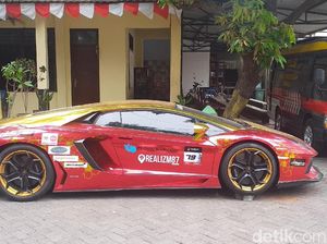 Tak Ada STNK, Lamborghini yang Terbakar Jalan dengan Surat Keterangan