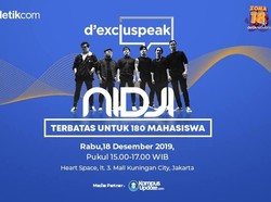 Kamu Mahasiswa Mau Jadi Musisi? Nidji Akan Bagi Tipsnya di Sini