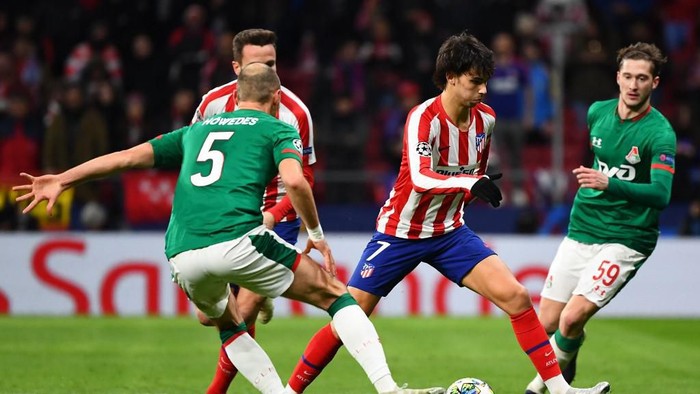 Atletico Unggul 1-0 atas Lokomotiv di Babak I