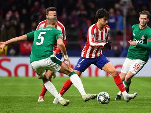 Atletico Unggul 1-0 atas Lokomotiv di Babak I