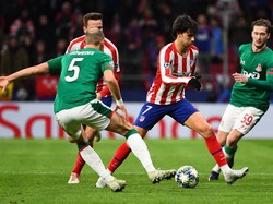 Atletico Unggul 1-0 atas Lokomotiv di Babak I