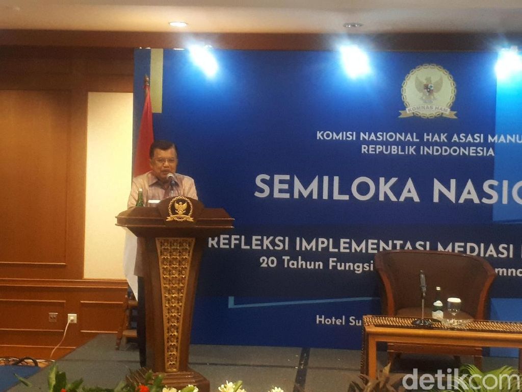 Hadiri Peringatan Hari HAM, JK Cerita Pengalamannya Tangani Konflik Poso Hadiri Peringatan Hari HAM, JK Cerita Pengalamannya Tangani Konflik Poso