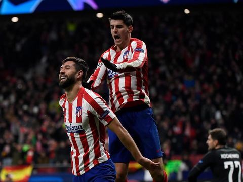 Atletico Madrid lolos ke 16 besar Liga Champions di matchday terakhir