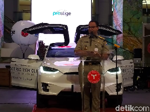 Tok! Tahun Depan Anies Baswedan Bebaskan BBN-KB Kendaraan Listrik!