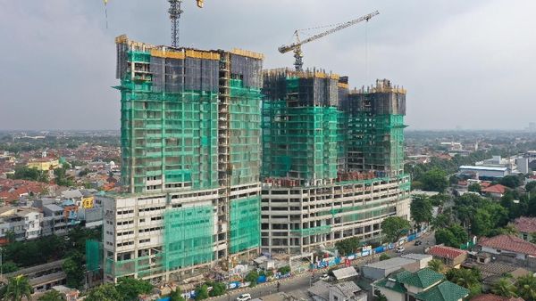 Hunian Vertikal dengan Desain Kompak dan Modern