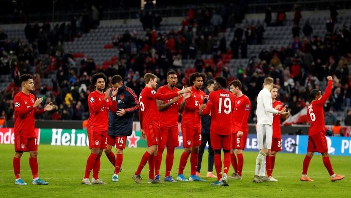 Bayern Munich menciptakan rekor fase grup di Liga Champions usai menumpas Tottenham Hotspur. (Foto: Odd Andersen / AFP)