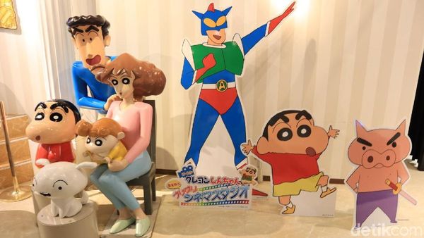 Foto: Jalan-jalan di Kotanya Crayon Shinchan