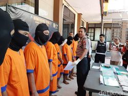 Jelang Nataru, Polisi Kota Probolinggo Ringkus 7 Pengedar Narkoba