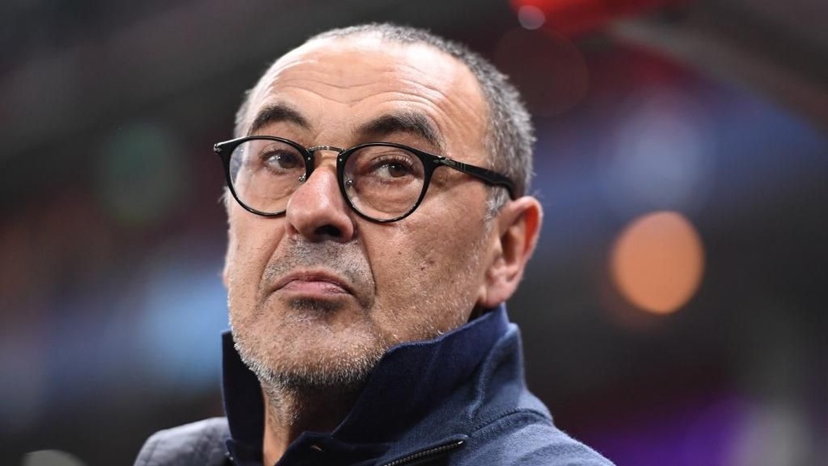 Maurizio Sarri berharap Juventus bisa bertemu tim asuhan Jose Mourinho, Tottenham Hotspur (Foto: Photo by Kirill KUDRYAVTSEV / AFP)