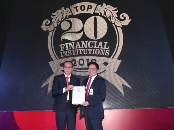 Penghargaan 20 Bank Kinerja Terbaik