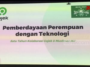 Kilas Balik Setahun Gojek Melatih Ibu-ibu Muslimat NU