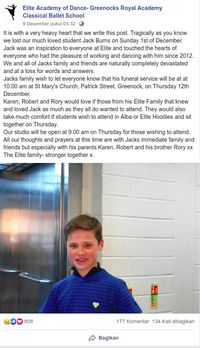Aktor Cilik Jack Burns Meninggal Dunia 