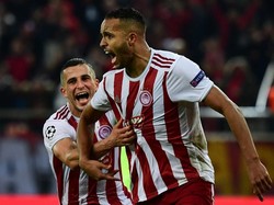 Olympiakos belum bisa menyaingi Bayern Munich dan Tottenham Hotspur di Grup B. Mereka finis ketiga setelah hanya mengumpulkan empat poin dari enam laga. Foto: ARIS MESSINIS / AFP