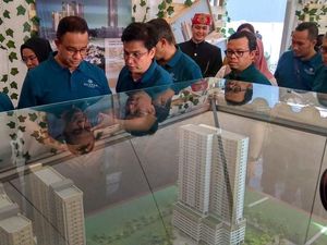 Anies Groundbreaking Rumah DP Rp 0 Jilid II