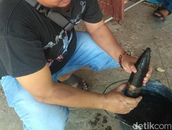 Sebuah Mortir Ditemukan di Situbondo Saat Bersih-bersih Saluran Irigasi