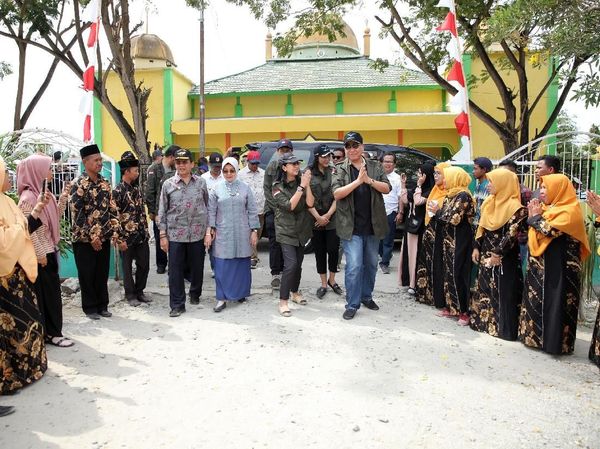 CT Resmikan Bangunan Baru Sekolah dan Masjid Terdampak Gempa Palu
