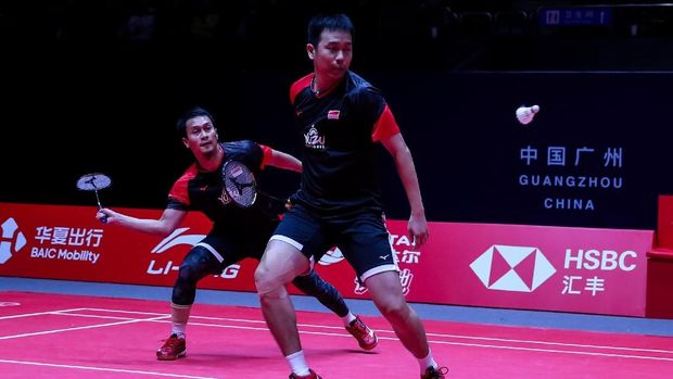 Ahsan/Hendra Lolos ke Semifinal BWF World Tour Finals