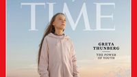 Ini Greta Thunberg, Peraih Tokoh Tahunan Termuda Majalah TIME