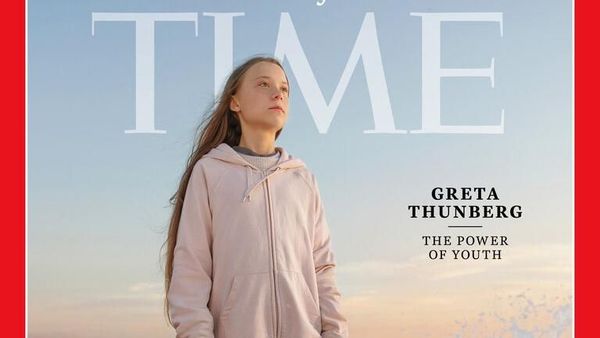 Ini Greta Thunberg, Peraih Tokoh Tahunan Termuda Majalah TIME