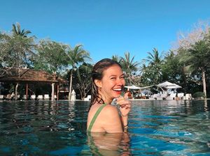 Potret Liburan Akhir Tahun ala Yuki Kato: Staycation di Bali