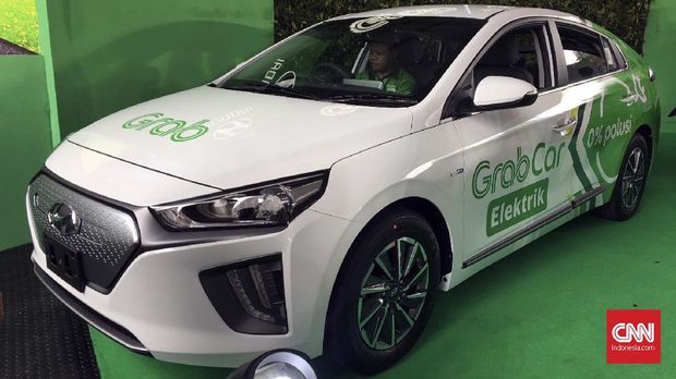 Taksi Listrik  Grab  Hyundai  Ioniq Bisa Dibeli Konsumen