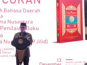 Rilis Al-Quran Terjemahan Sunda-Palembang, Menag Bicara Pentingnya Literasi