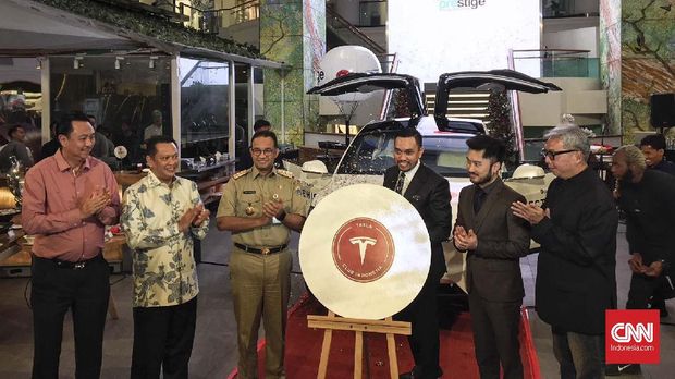 Tesla Club Indonesia (TCI), komunitas mobil listrik Tesla pertama di Indonesia resmi berdiri di Jakarta, Kamis (12/12).