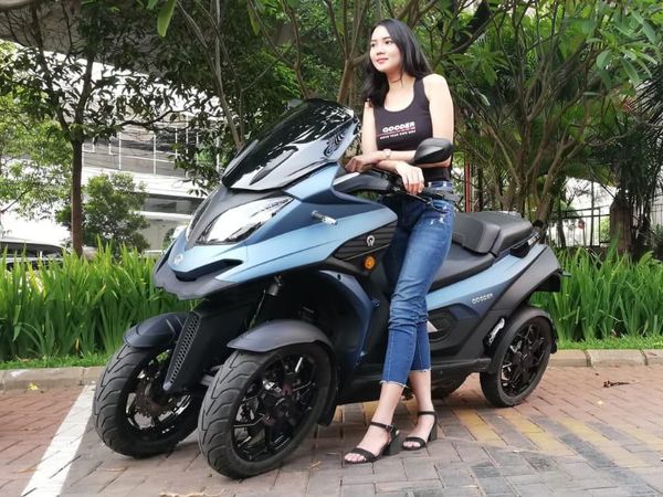 Penampakan Qooder, Si Motor Roda 4 Seharga Innova